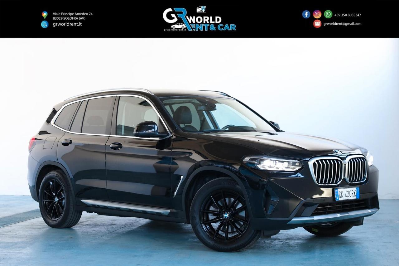 BMW X3 G021 2022 sdrive18d mhev 48V auto UNIPROPRIETARIO IVA ESPOSTA