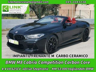 BMW M8 Cabrio Competition CarbonCore/ FULL/ TAGLIANDI