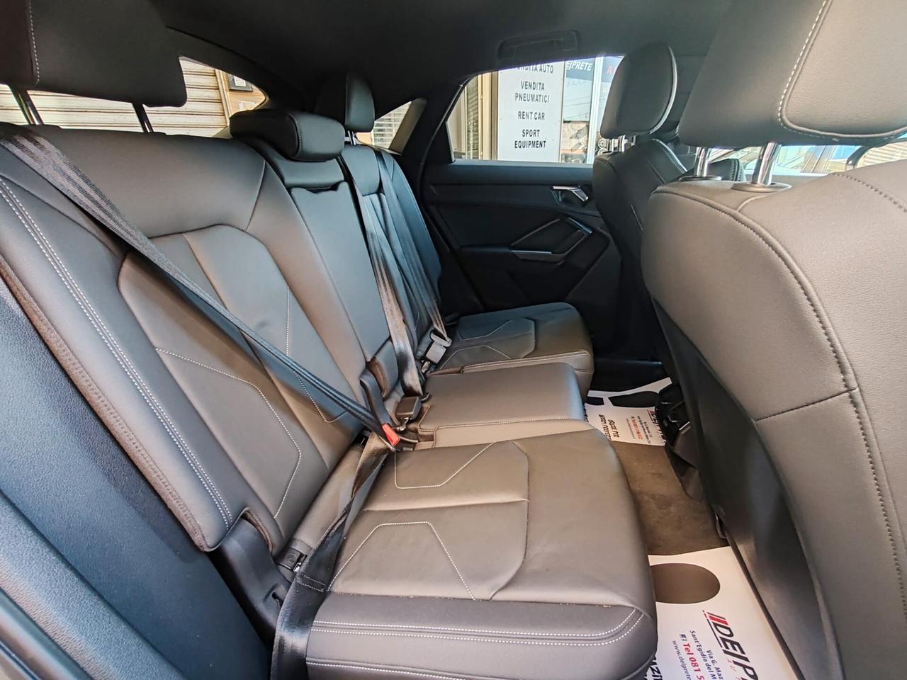 Audi Q3 Sportback S line – Tetto Panoramico – Identity Black – S tronic