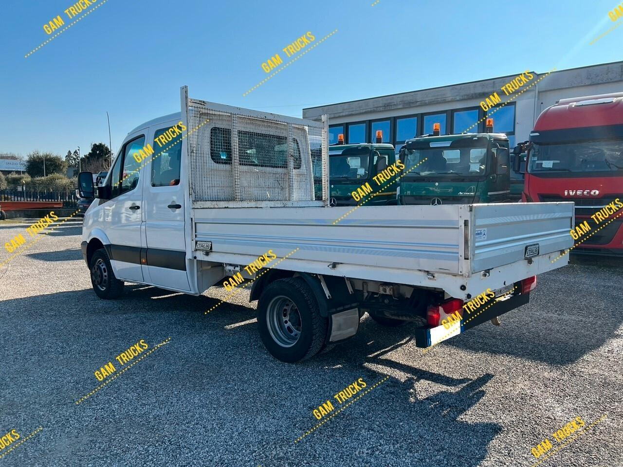 Mercedes Sprinter 413CDi doppia cabina cassone fisso