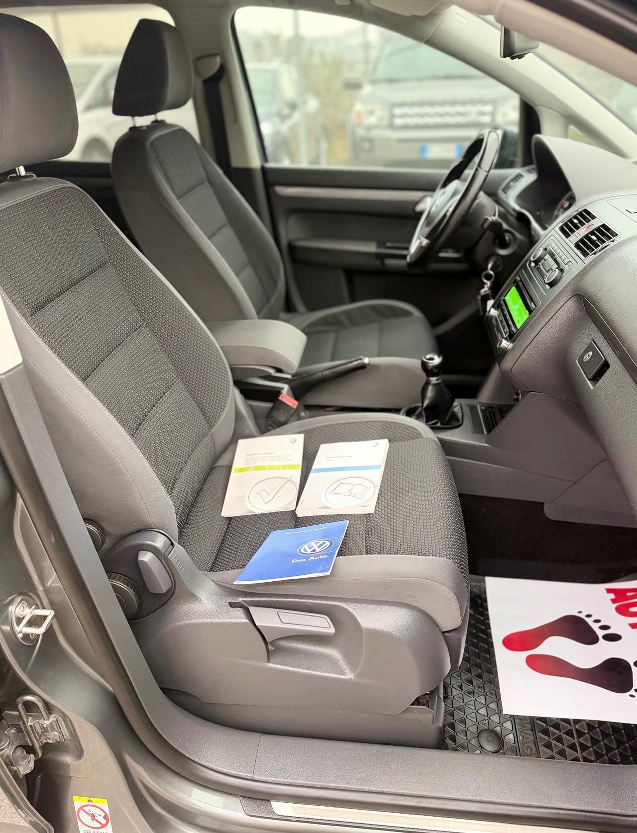 Volkswagen Touran 2012 1.6 TDI km 170,000 GARANZIA 12 mesi ! ! !