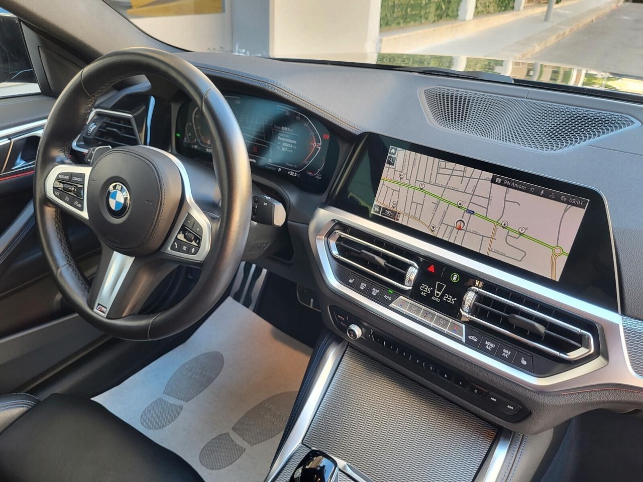 Bmw 420d 48V Coupé M Sport Cerchi 19 Fari Laser Cockpit Pelle Totale...