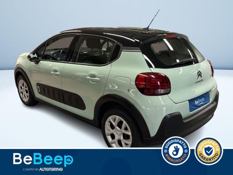 Citroën C3 1.2 PURETECH FEEL 82CV NEOPATENTATI