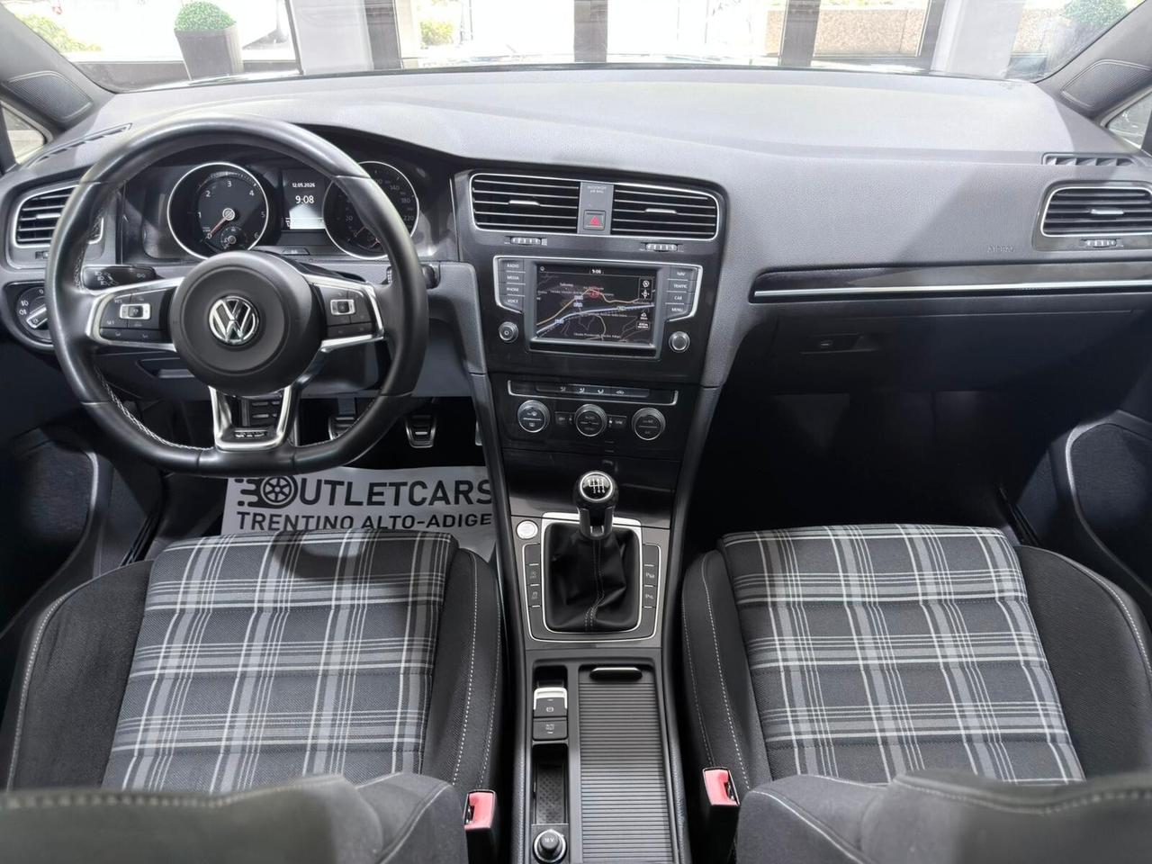 VW GOLF GTD 2.0 184cv MANUALE 1PROPRIETARIO 2016