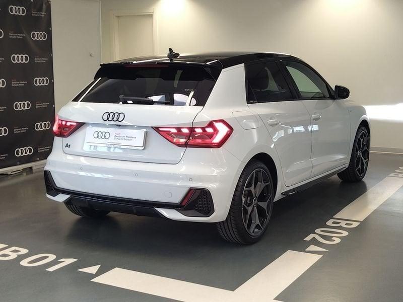 Audi A1 Sportback 30 TFSI S tronic Identity Black