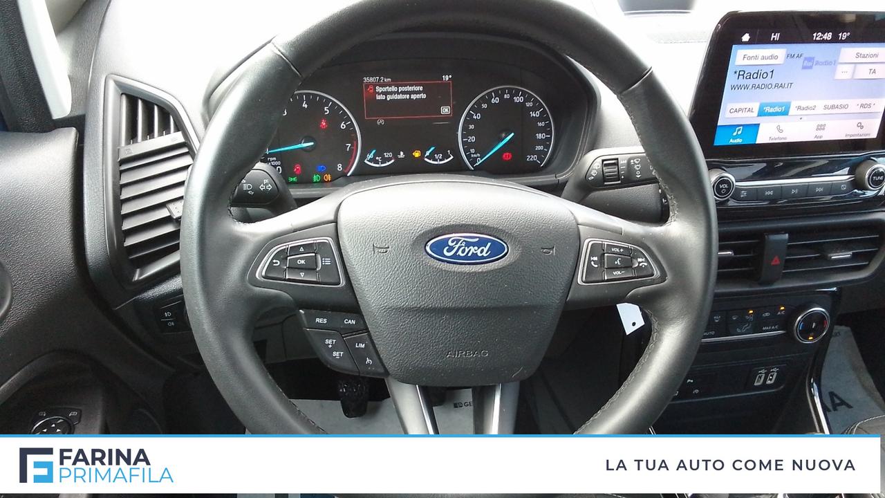 FORD EcoSport 2018 - EcoSport 1.0 ecoboost Titanium s&s 125cv my2