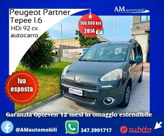 Peugeot Partner Tepee 1.6 HDi 92 cv. Active N1 autocarro