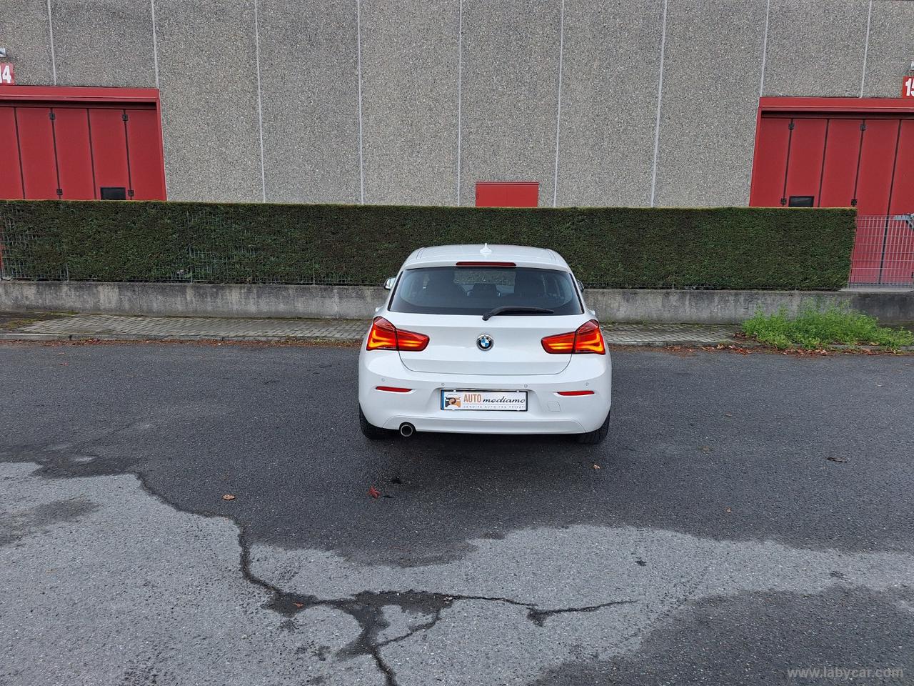 BMW 118d AUTOM. EURO 6 CRUISE SENSORI DI PARCHEGGIO