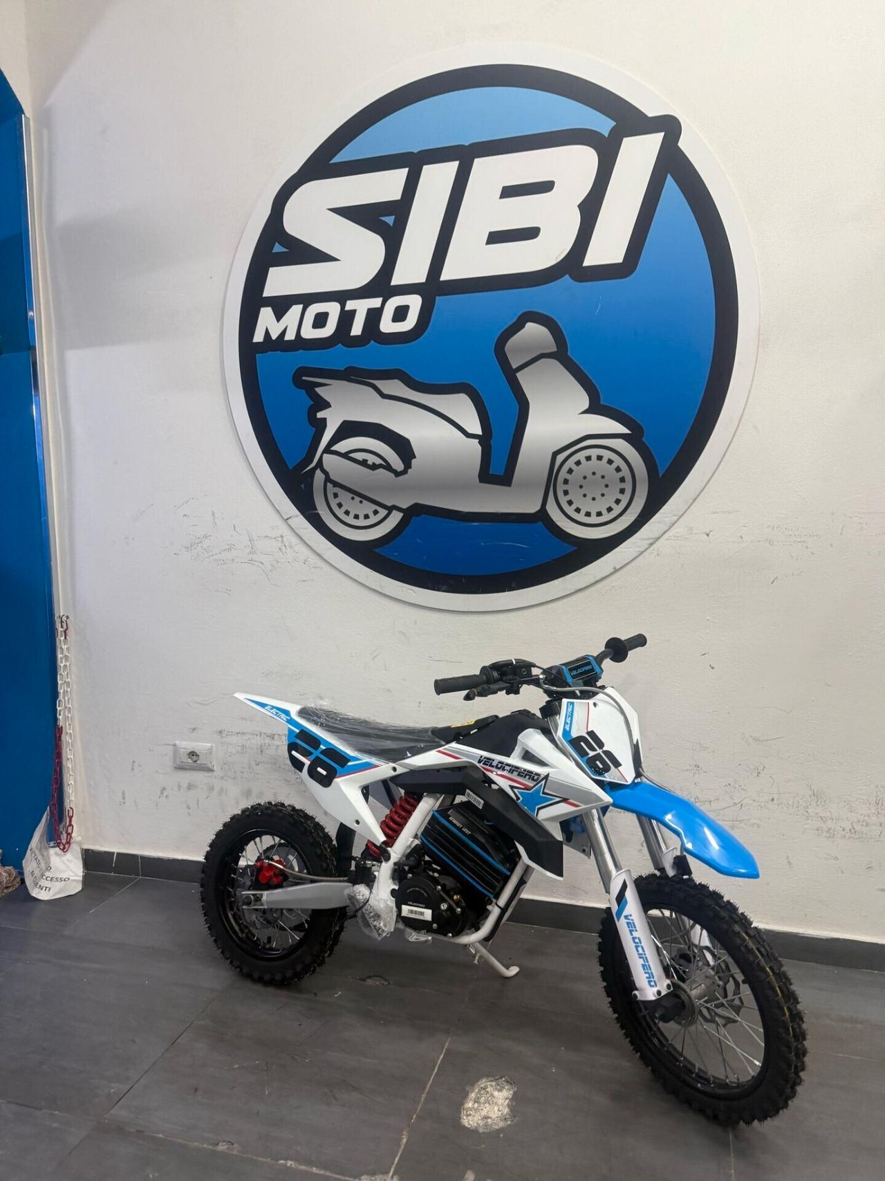 VELOCIFERO JUNIOR CROSS LEM A12 ELETTRICA BLU