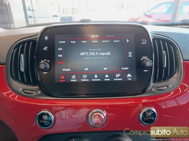 FIAT 500 1.0 Hybrid Red