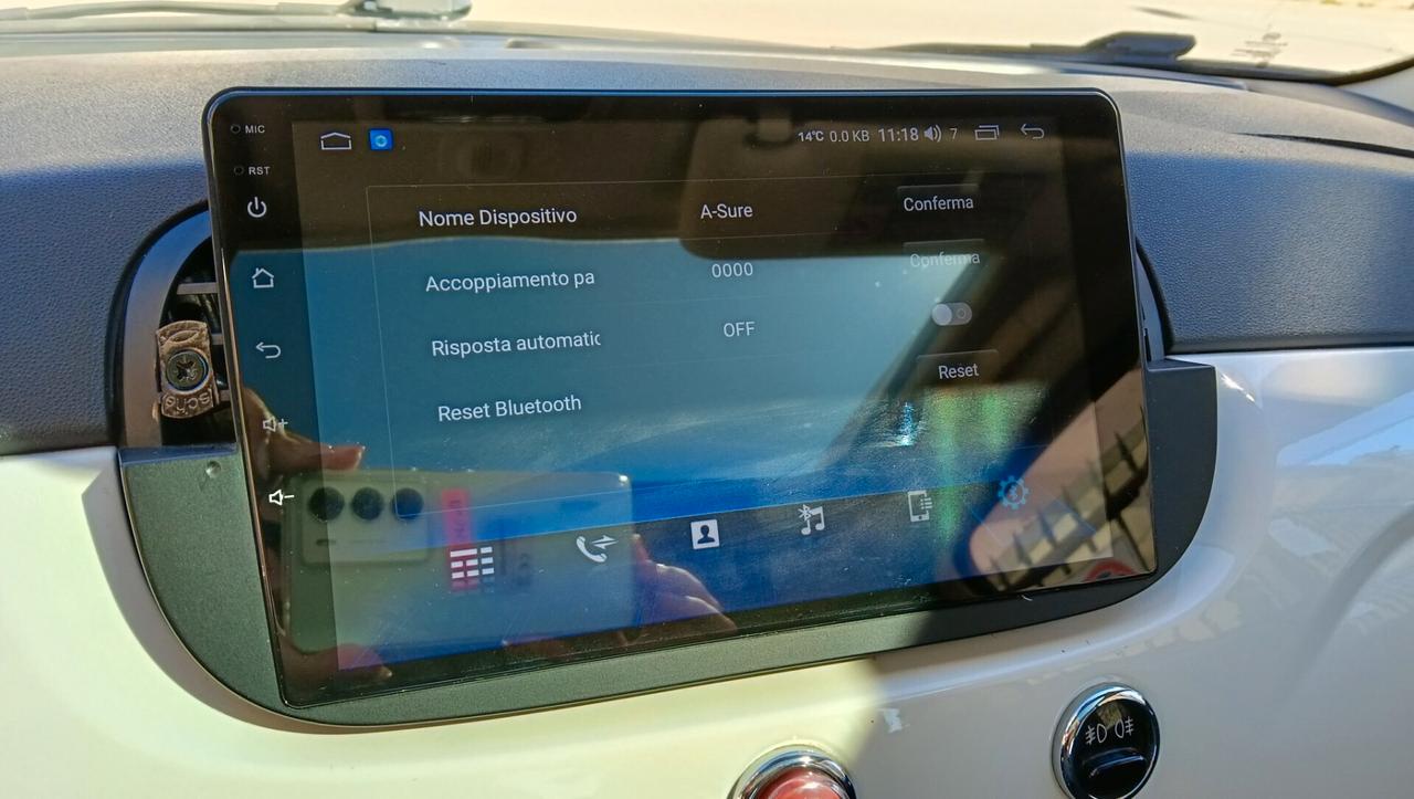 FIAT 500 1.3 MTJ-TETTO-GARANZIA FULL