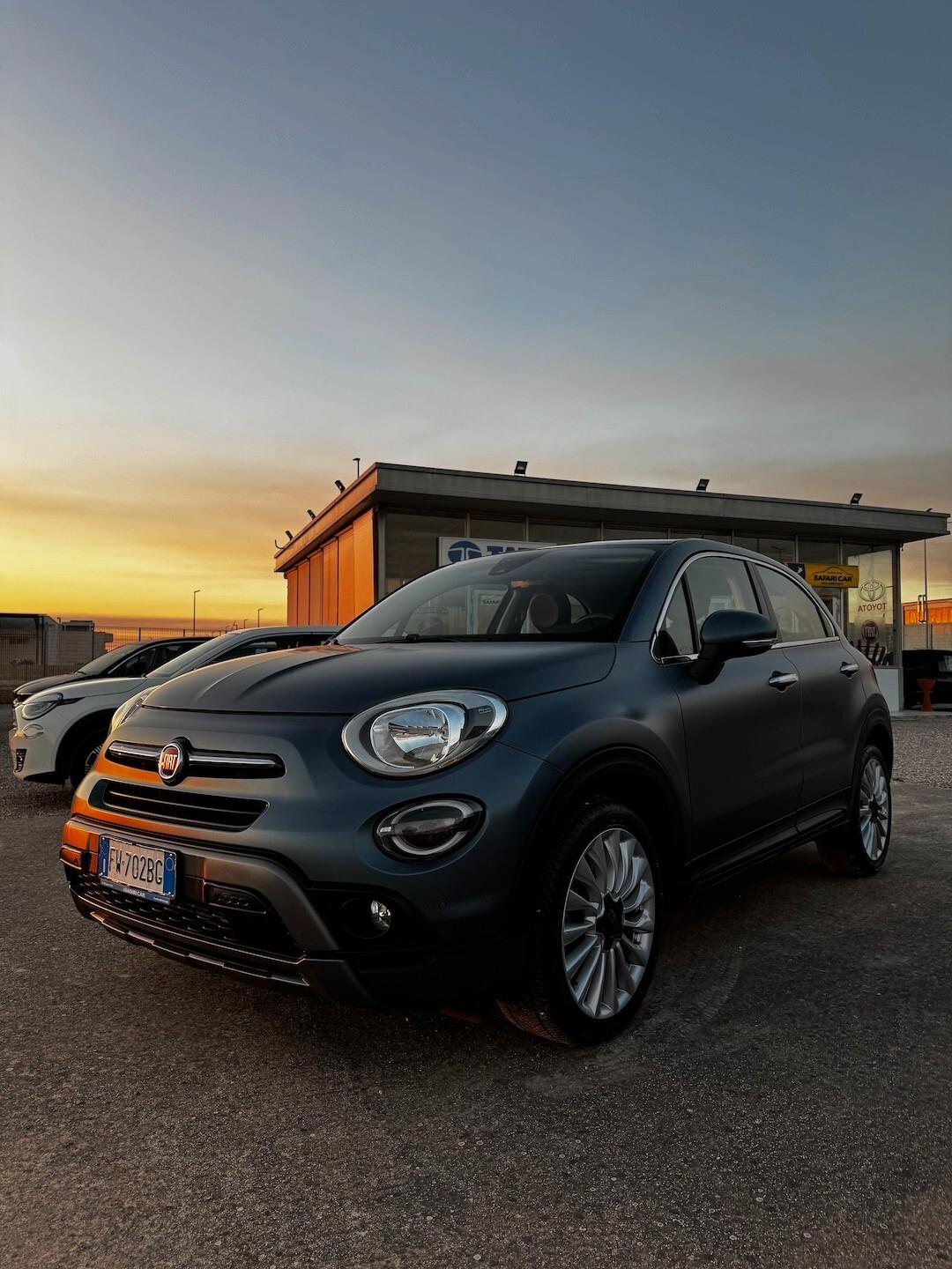 Fiat 500X 1.3 Mjt 95CV Cross blu opaco tetto apribile