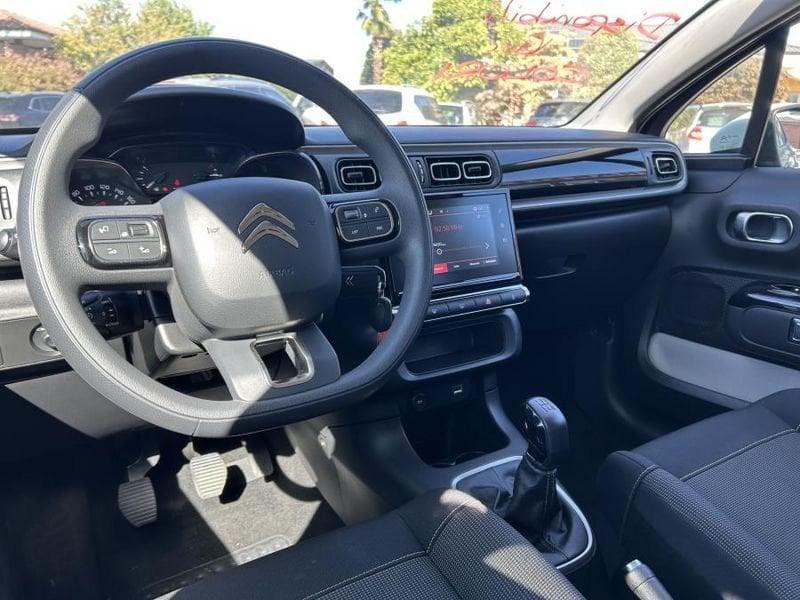 Citroën C3 PureTech 83 S&S Max CERCHI LEGA+VETRI SCURI+CLIMA AUTO