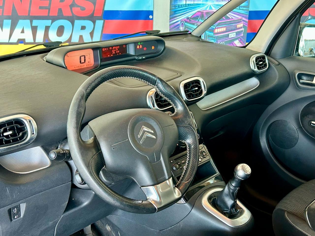 Citroen C3 Picasso *VERSIONE EXCLUSIVE* ONESTA* SALOTTO IN VELLUTO* SPAZIOSA*COLORE BOLLICINA CHAMPAGNE FRANCESE*