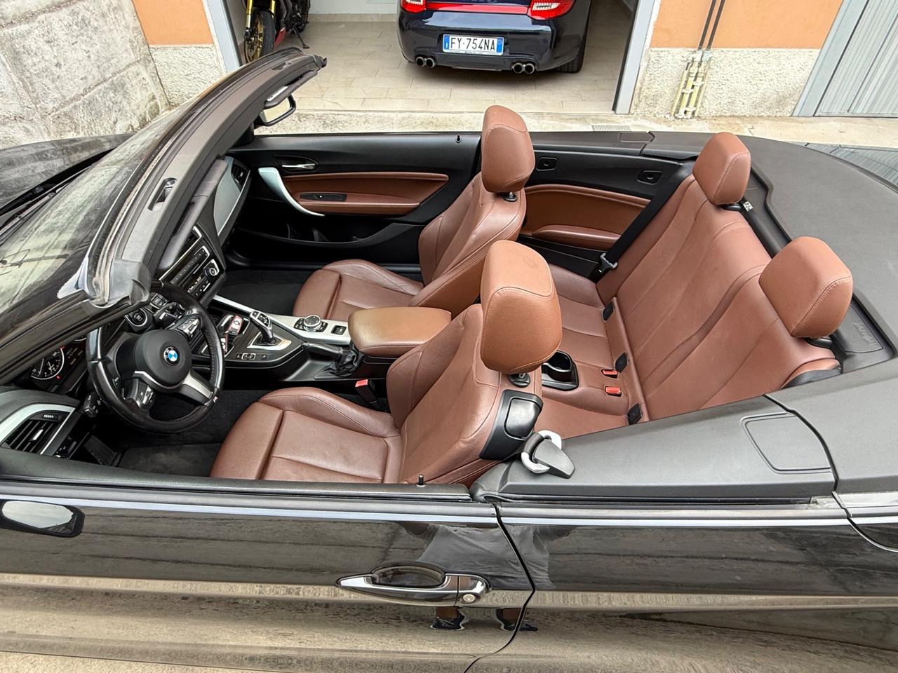 Bmw 220d Cabrio Sport 190cv Autom. "MSPORT - CARPLAY - 105000KM"