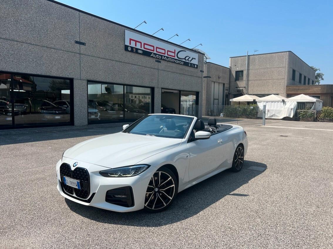 BMW 420 d 190 cv Cabrio mhev 48V Msport PREZZO IVA INCLUSA