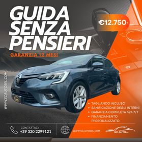 Renault Clio TCe 90 CV 5 porte Business NEOPATENTATI TUA A RATE