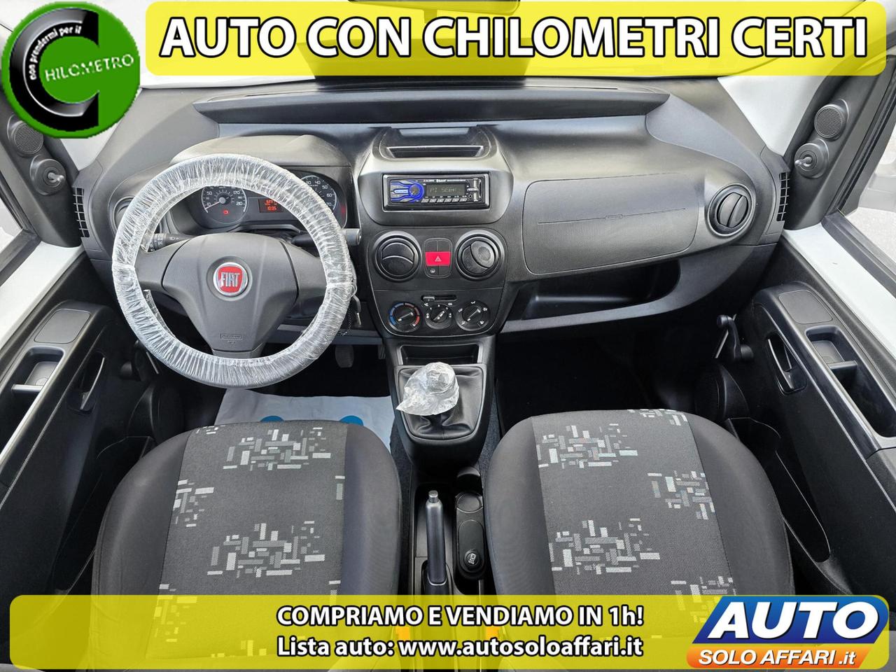 FIAT Fiorino AUTOCARRO 4 POSTI COMBI 1.3 MJT SEMIVETRATO 62.000KM