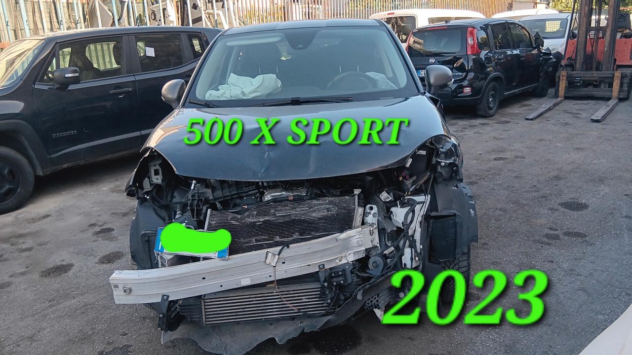 Fiat 500X Sport incidentata sinistrata mondialcars 023