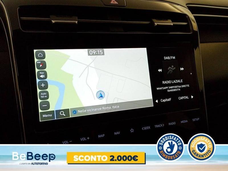 Hyundai Tucson 1.6 HEV XLINE 2WD AUTO