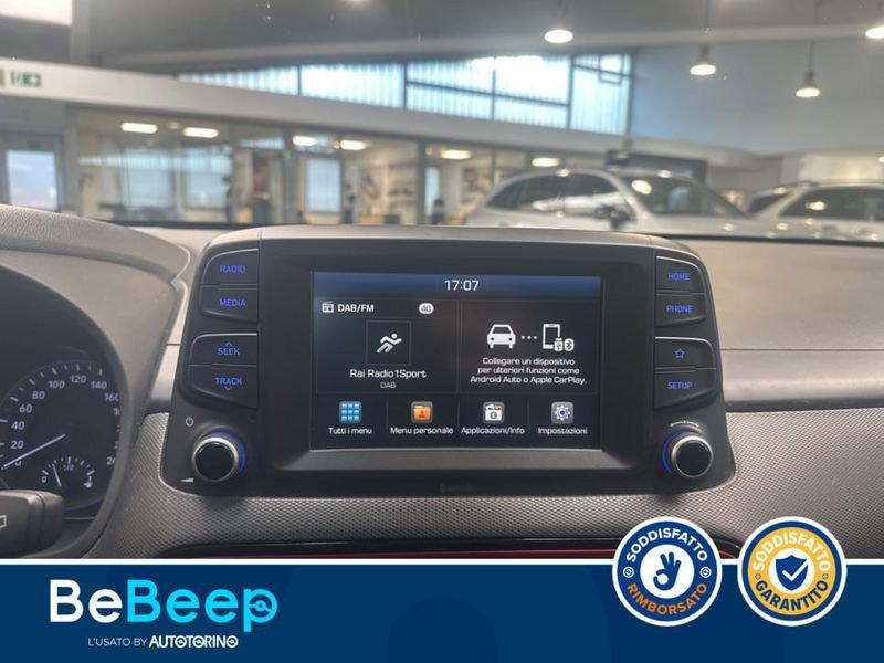 Hyundai Kona 1.0 T-GDI EXELLENCE 2WD 120CV