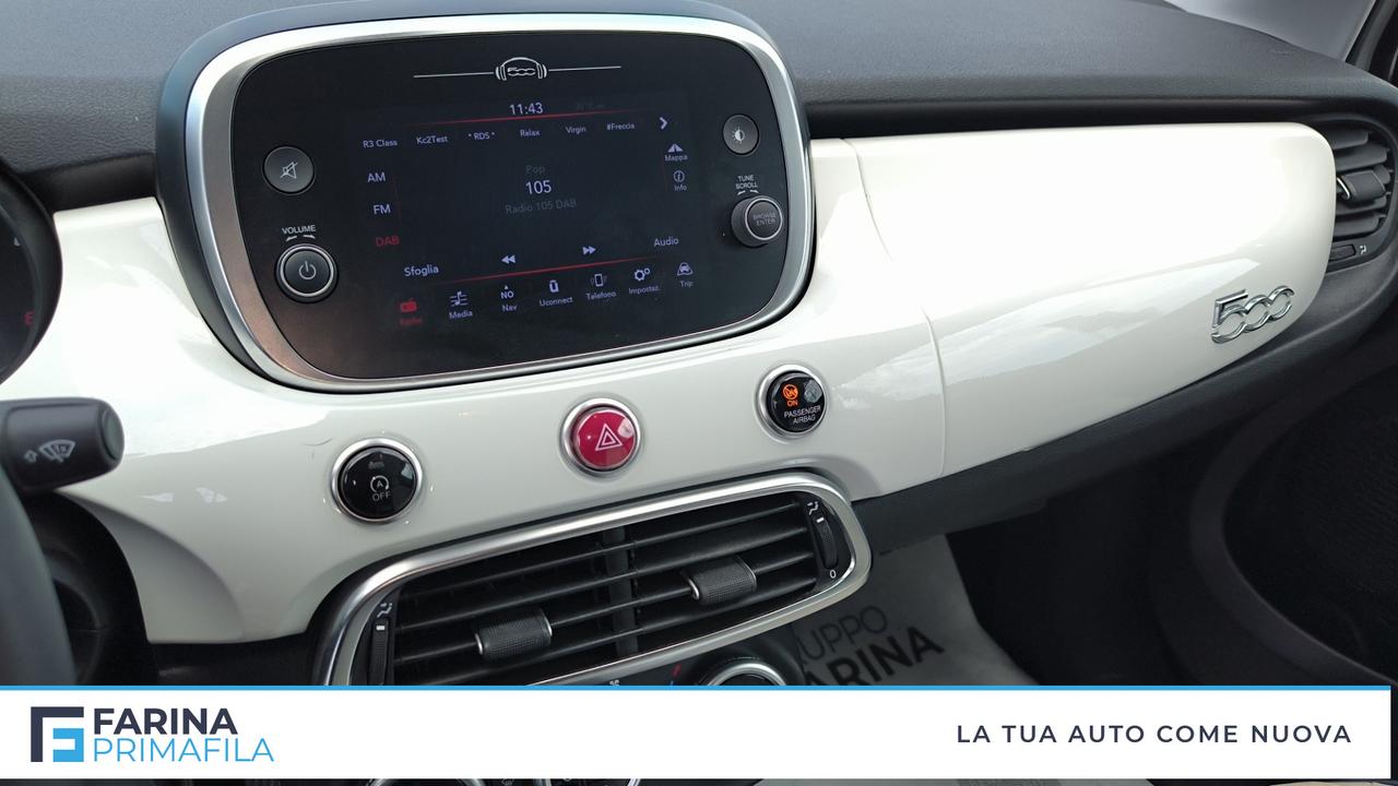 FIAT 500 X 2018 - 500X 1.3 T4 Yacht Club Capri 150cv dct
