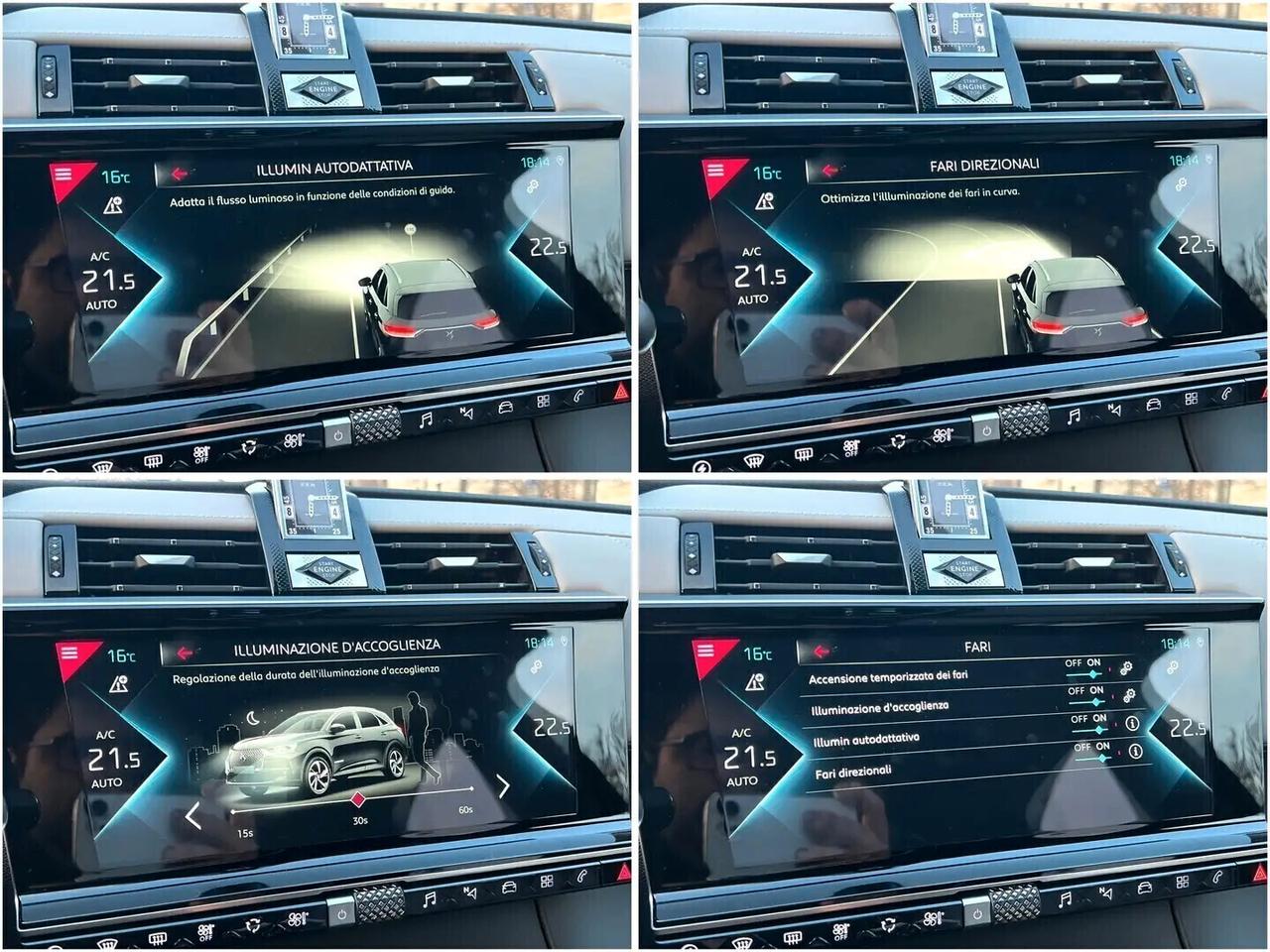 DS Automobiles DS 7 Crossback 1.6 E-Tense 300cv PHEV aut.8 4X4 E6D Ligne Noire