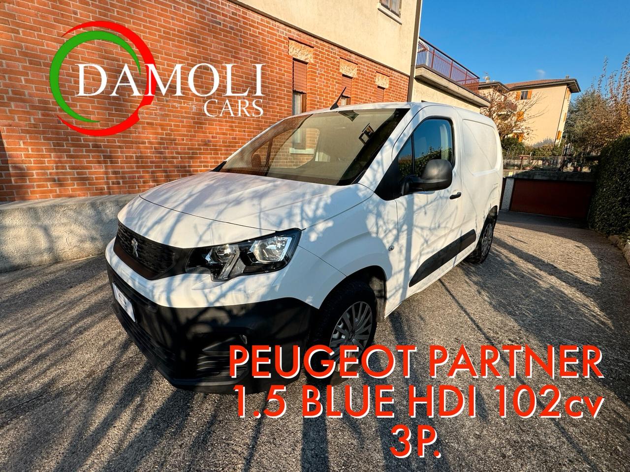 PEUGEOT PARTNER 1.5 HDI 102CV 3P EURO6