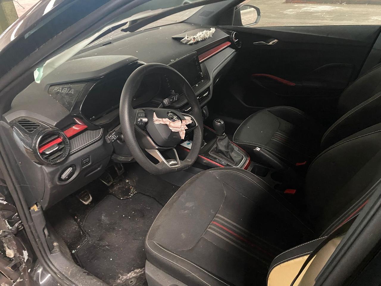 Skoda Fabia 1.0 mpi evo Monte Carlo 80cv INCIDENTATA