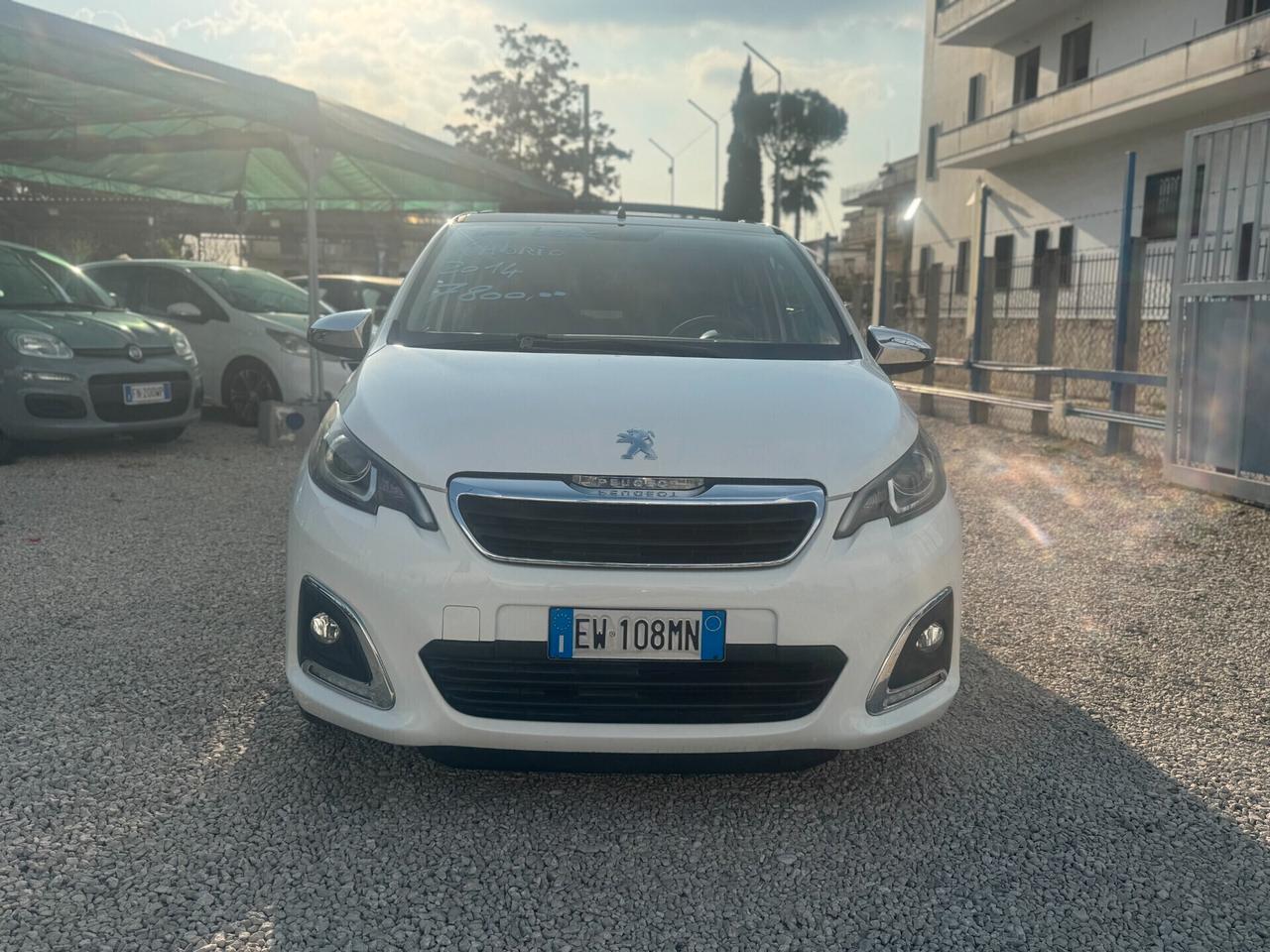Peugeot 108 1000 benzina cabrio 5 porte 1 prop. nord italia 2014