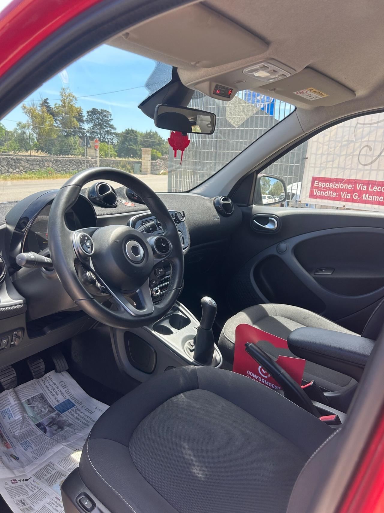 Smart ForFour 1.0 70 cv Passion-2016/SENSORI/CRUISER