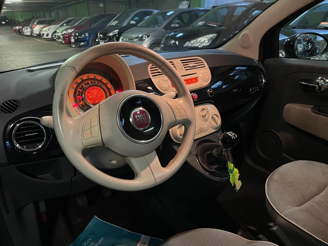 Fiat 500 1.2 Neopatentati Euro 5 Tetto Panoramico