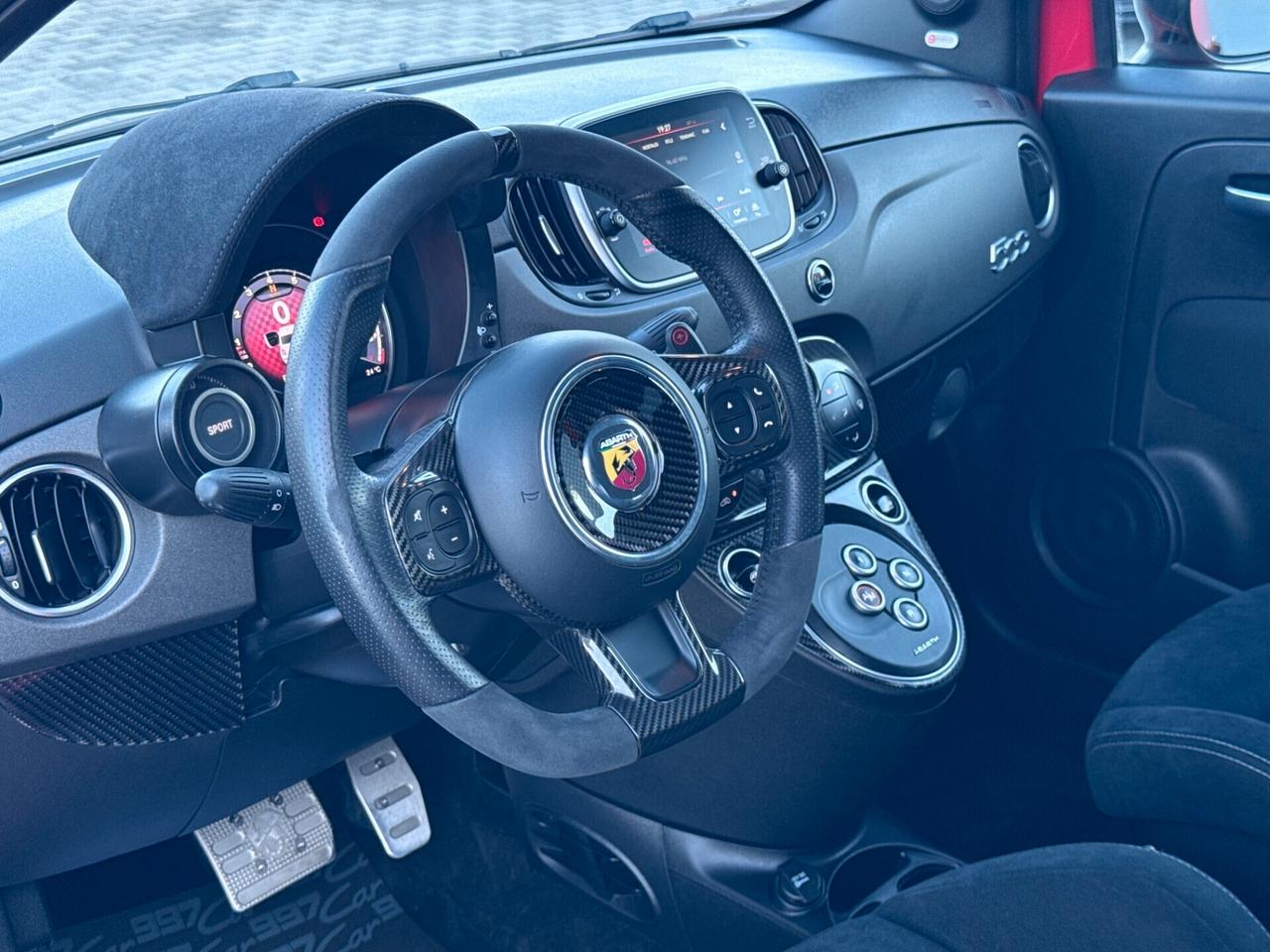 Abarth 595 1.4 Turbo T-Jet 180 CV Competizione SABELT CARBONIO FULL MTA