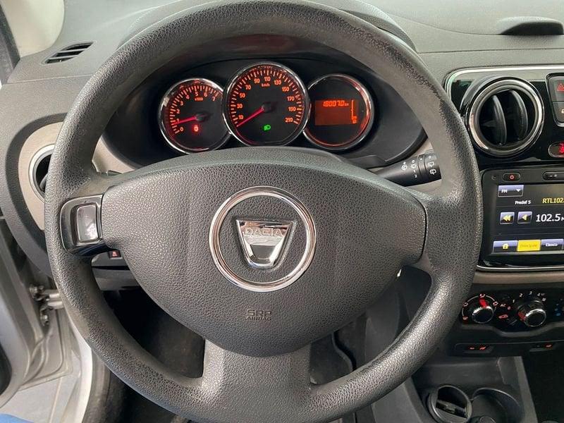 Dacia Lodgy 1.5 dCi 8V 90CV 5 posti Ambiance OK NEOPATENTATI - NAVIGATORE - CINGHIA NUOVA COMPRESA NEL PREZZO