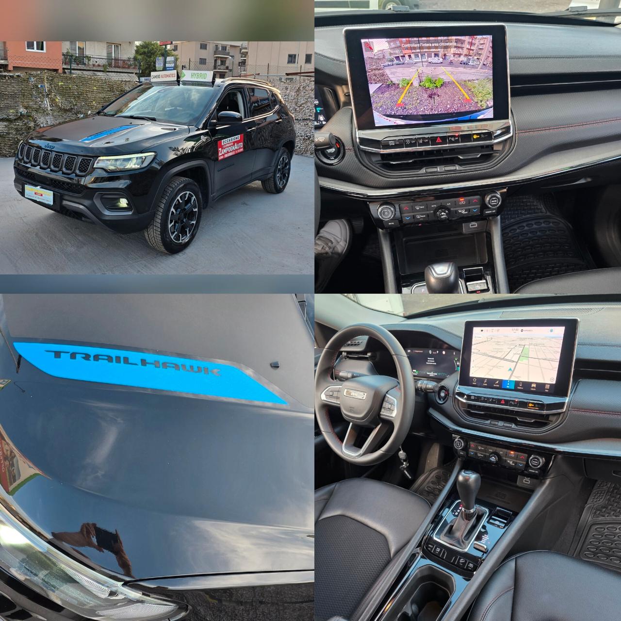 Jeep Compass 1.3 Turbo T4 240 CV PHEV AT6 4xe Trailhawk ZAMPOGNAUTO CT