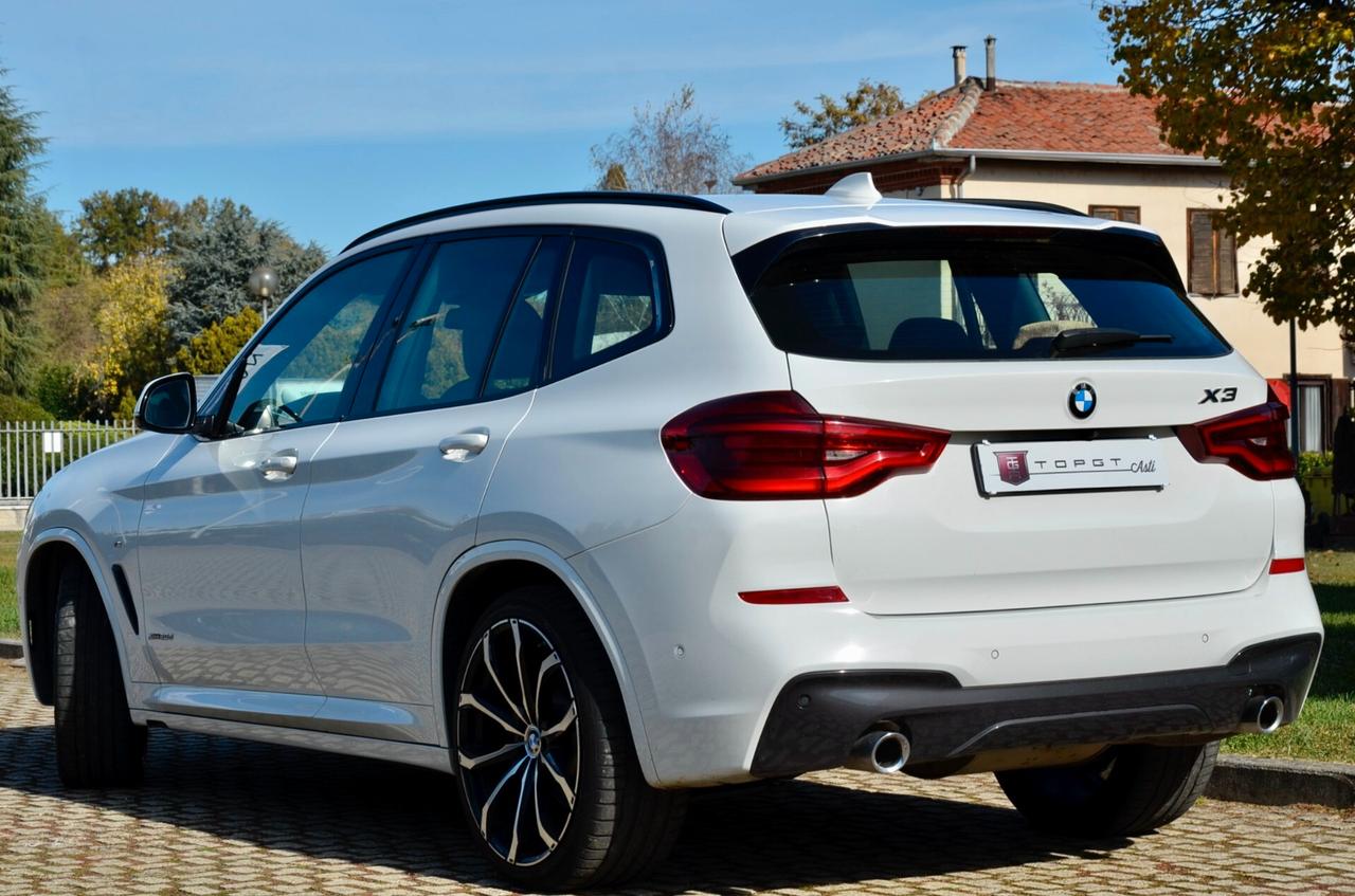BMW X3 XDRIVE20d MSPORT 190cv AUTO, UFF ITALIANA, SERVICE BMW, EURO 6C, 21", NAVI, RETROCAMERA, FARI LED ADATTIVI, PERMUTE