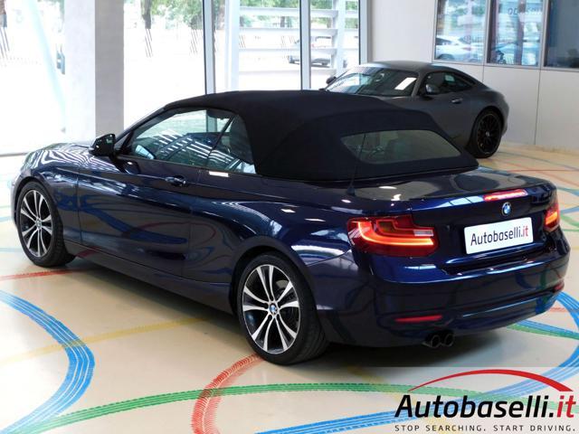 BMW 220 D CABRIO SPORT AUTOMATICA 190CV EURO 6B