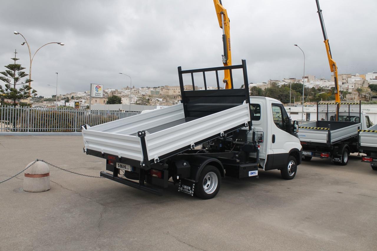 Iveco Daily 35C12 CASSONE RIBALTABILE E GRU' NUOVI DI FABBRICA