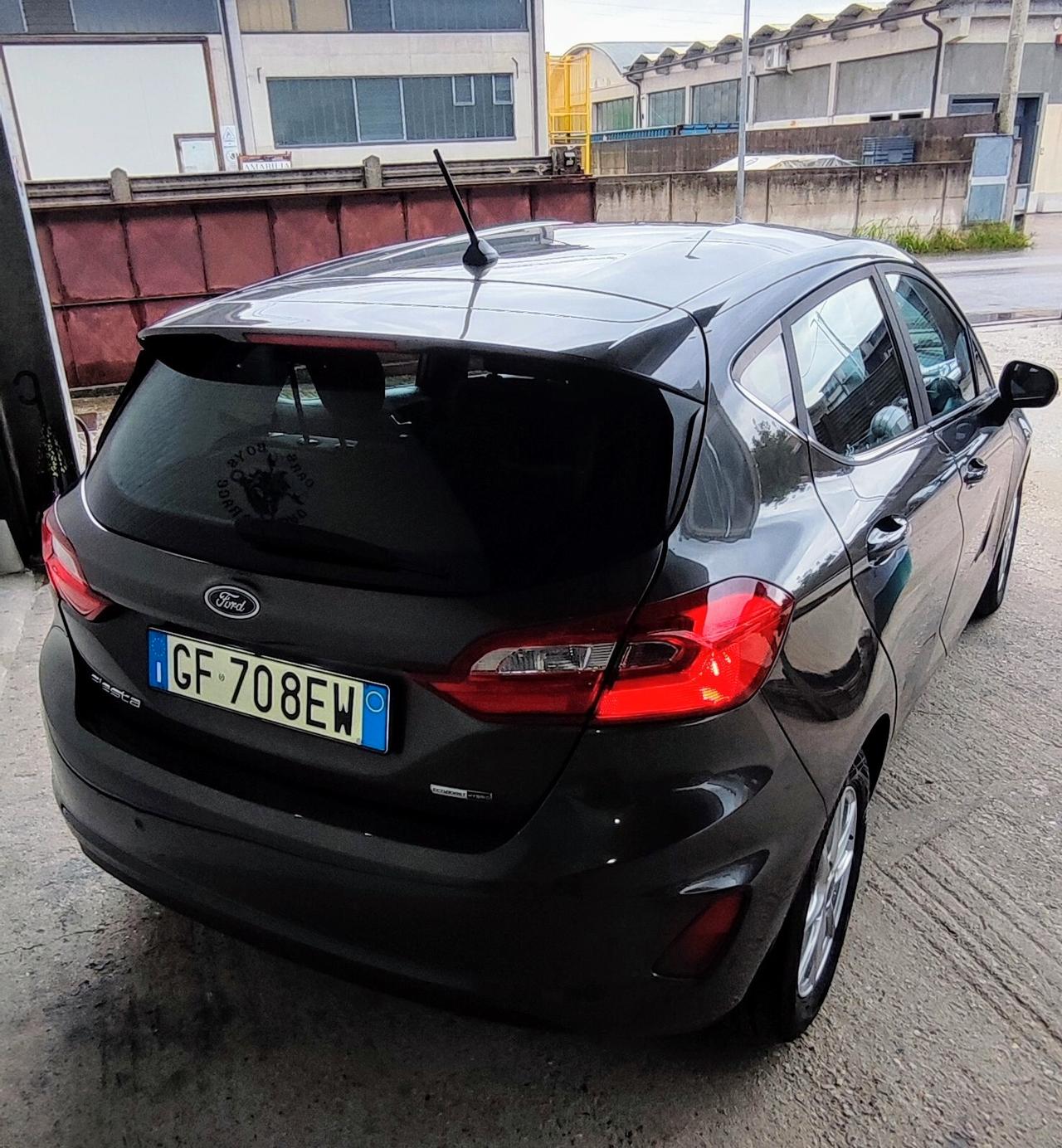 Ford Fiesta 1.0 benzina Ecoboost Hybrid 125 CV 5 porte/autocarro 4 posti