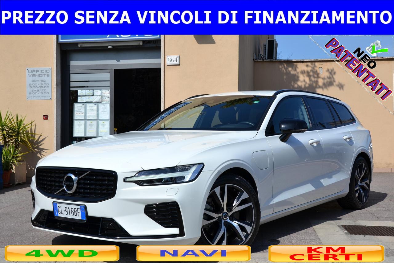 Volvo V60 2.0 T6 AWD PLUG-IN HYBRID R-DESIGN **PREZZO VERO**