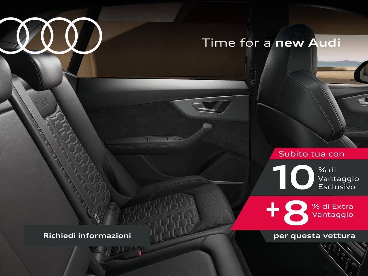 Audi RSQ8 rs 4.0 mhev 48v performance 640cv tiptronic