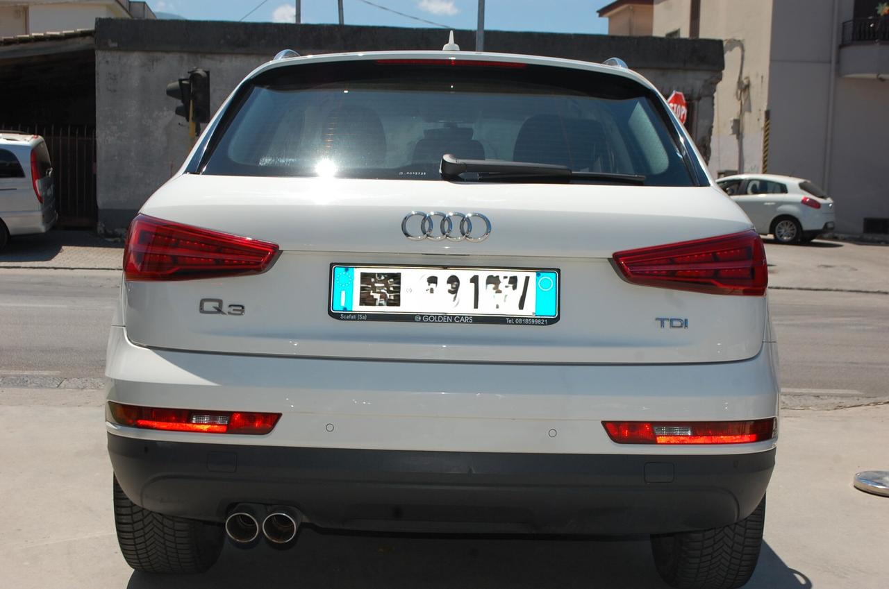 Audi Q3 2.0 TDI 120CV Design Uff Italy Led Navi Clima USB