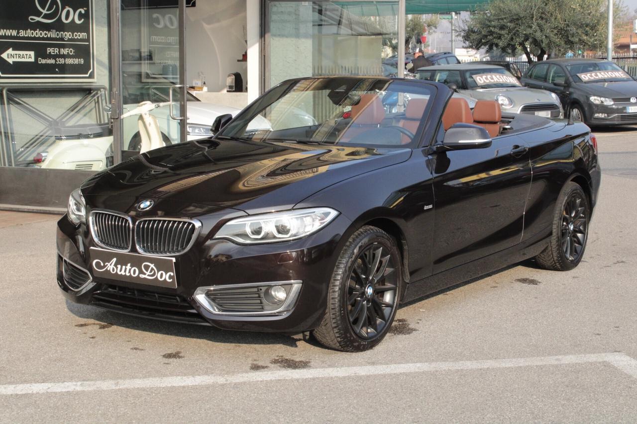 Bmw 220 d Cabrio Luxury STEPTRONIC PRONTA CONSEGNA