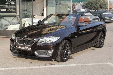 Bmw 220 d Cabrio Luxury STEPTRONIC PRONTA CONSEGNA