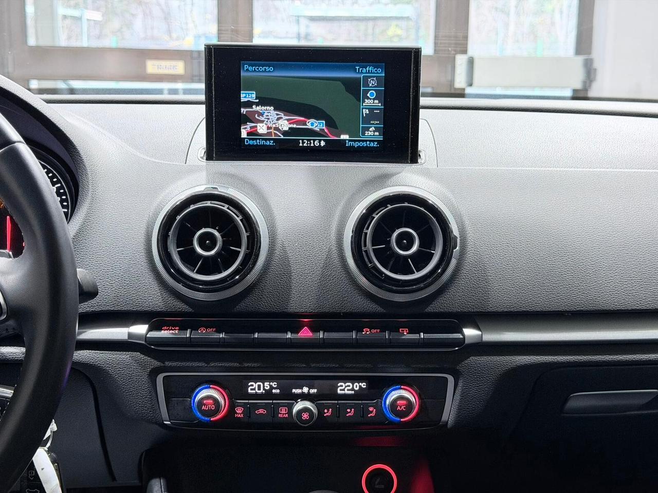 AUDI A3 SPORTBACK 1.6TDI 110CV S-TRONIC