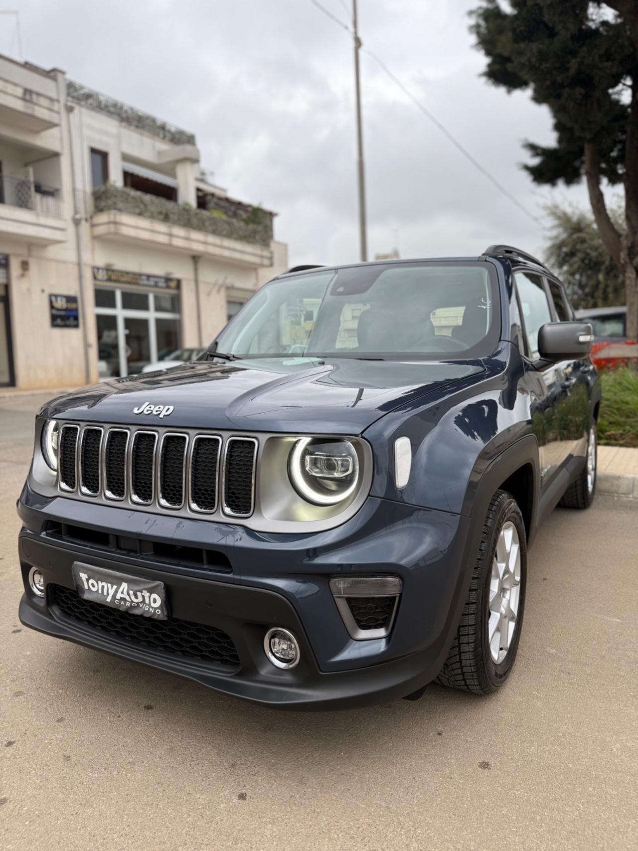 Jeep Renegade 1.6 mjt Limited 130cv FULL LED,NAVI,APP CONNECT,AZIENDALE JEEP ITALIA CON GARANZIA 1 ANNO