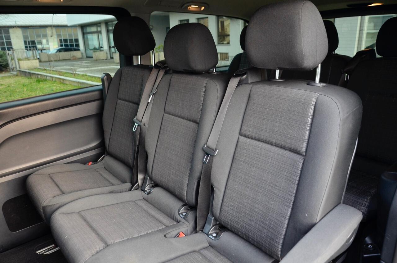 MERCEDES-BENZ VITO TOURER 2.2d 4matic 190cv AUT 8 POSTI, EXTRA LONG, VETTURA PRIVATA, UFF ITALIANA, RETROCAMERA, NAVI, PERMUTE