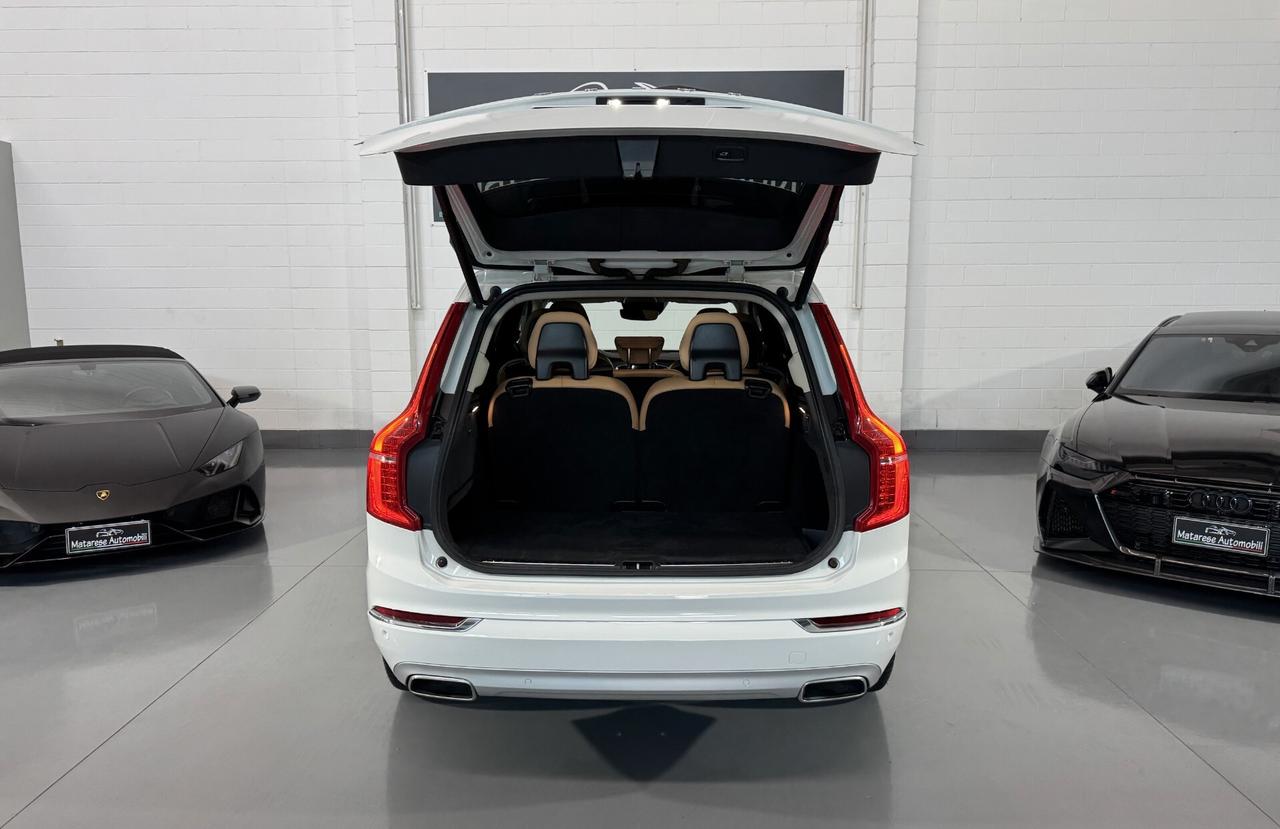 Volvo XC90 D5 2.0cc 224cv 7 Posti INSCRIPTION Full Led Pelle