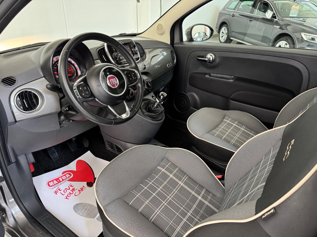 Fiat 500 1.2 Lounge 69cv E6b solo 43mila km!