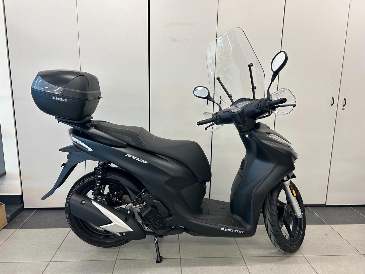 QJ scooter 125 SQ 16 NERO